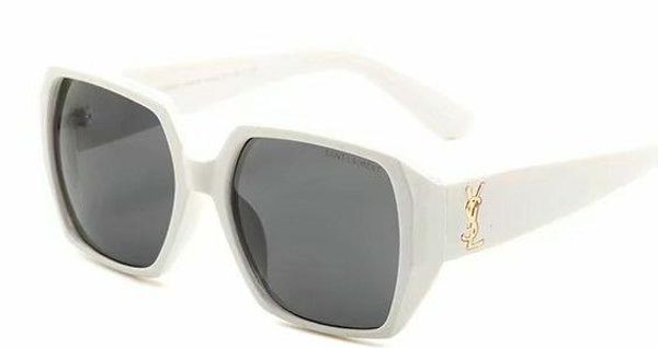 

2020 fashion brand designer sunglasses for mens womens new polarized luxury sun glasses with cases and box, White;black