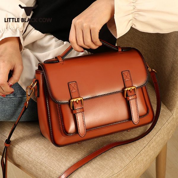 

кожа урожай женщины высокое качество ранцы сумка офис дамы сумка crossbody сумка 2020 слинг сумки на ремне