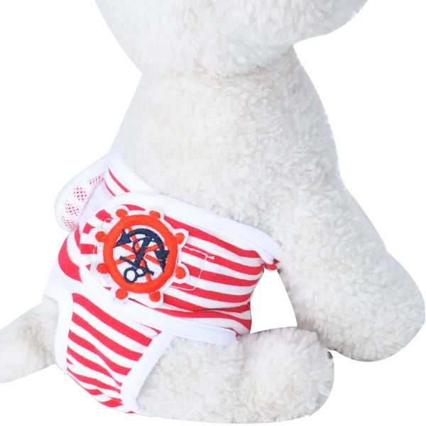 

chinese mainland cute pet dog cotton physiological pants panty in season sanitary pants for female lovely underwear for boy dog cat