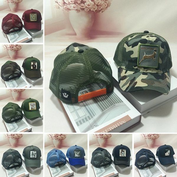 

Fa hion animal embroidery ba eball cap adult napback me h port cap trucker hat adju table travel un ball hat tta784