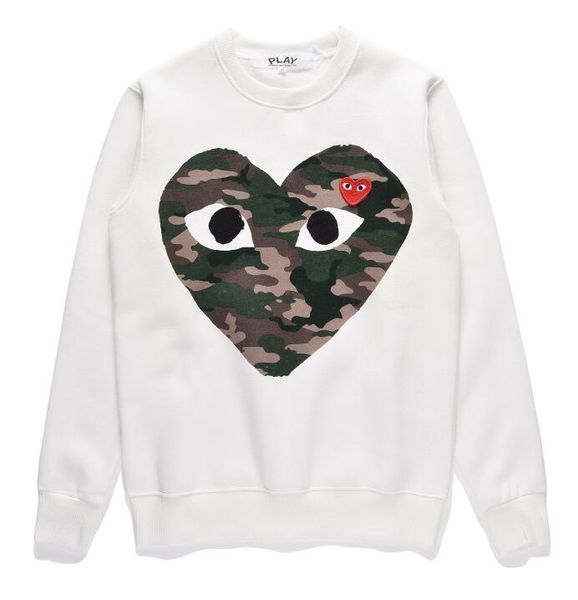 

designer hip hop printed hoodies for men cdg play hoodie ssweats harajuku streetwear tour hoodie track suit, Black