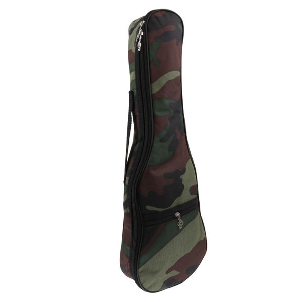 

1pc guitar bag camouflage case padded carry bag for mini guitar ukulele