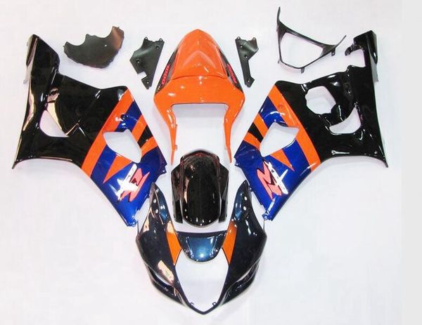 

injection mold new abs motorcycle full fairings kits fit for suzuki gsx-r1000 k3 2003 2004 03 04 gsxr1000 bodywork set orange