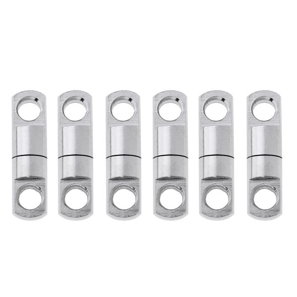 

pack 6 high strength scuba diving diver finger reel spool line double swivels - prevent line twisting and entanglement