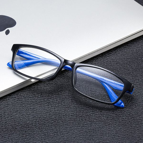 

anti-blue light ultra-light stripe reading glasses clear leans magnifying presbyopic glasses eyeglasses oculos gafas women men, White;black