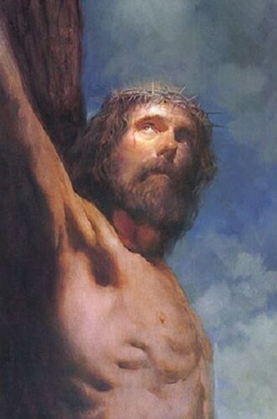 

morgan weistling the crucifixion jesus on cross home decor hd print on canvas wall art pictures 200108