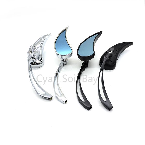 

universal abs+ aluminum motorcycle electric car rearview mirror large displacement car mirror modified