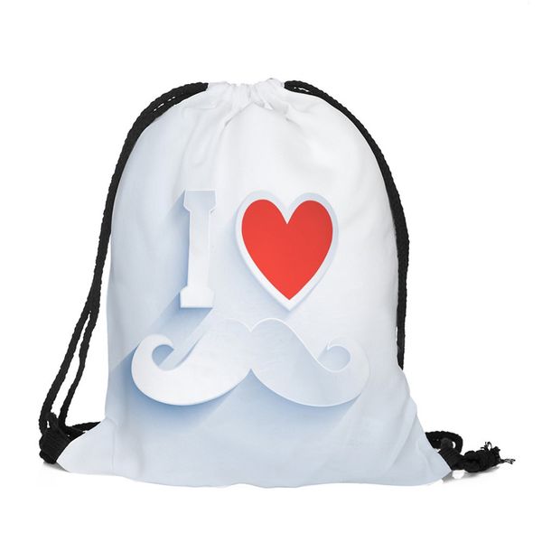 

valentine's drawstring bag sack sport gym travel outdoor backpack sports bags for fitness gym back pack torba sportowa a40