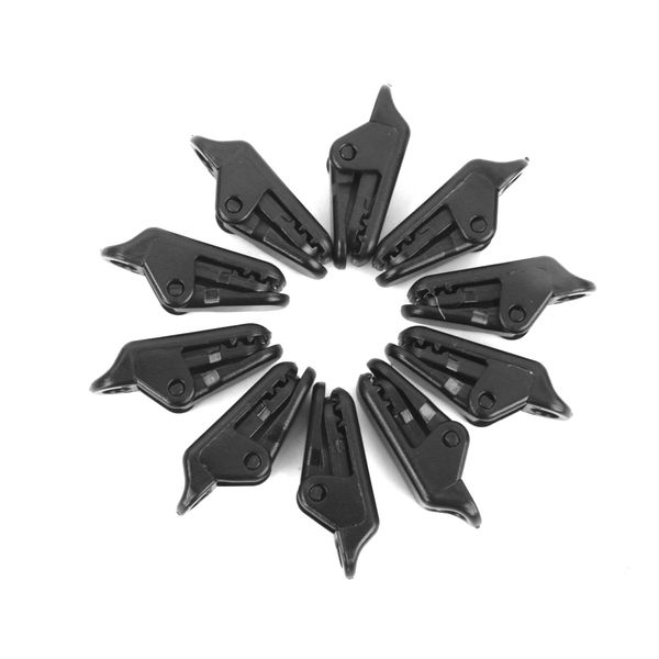 

10шт кемпинг палатка тент зажимы затягивающие зажимы аксессуар