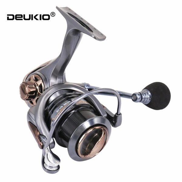 

deukio 5+1bb 7. spinning fishing reel left right exchangeable folding rocker super strong fishing reel outdoor