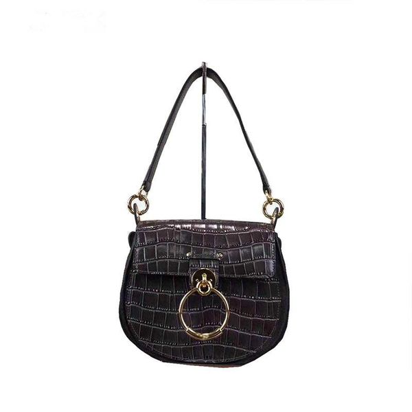 

latest autumn and winter shoulder crossbody bags luxury handbags designer large capacity bags for women black and coffee