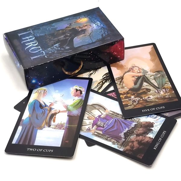 

2019 mystic карты таро палуба полный английский чтение судьба гадание карты настольные игры игры другие гольф продукты