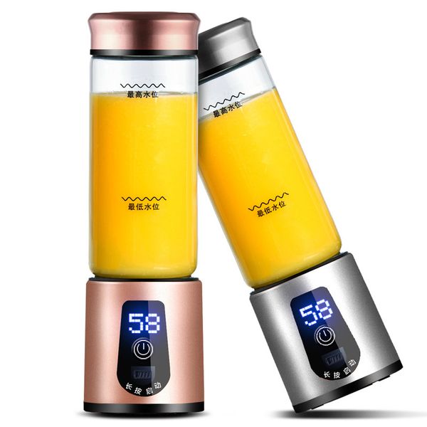 

portable usb electric juicer blender mini mixers juicers fruit extractors milkshake multifunction sports bottle juicing cup