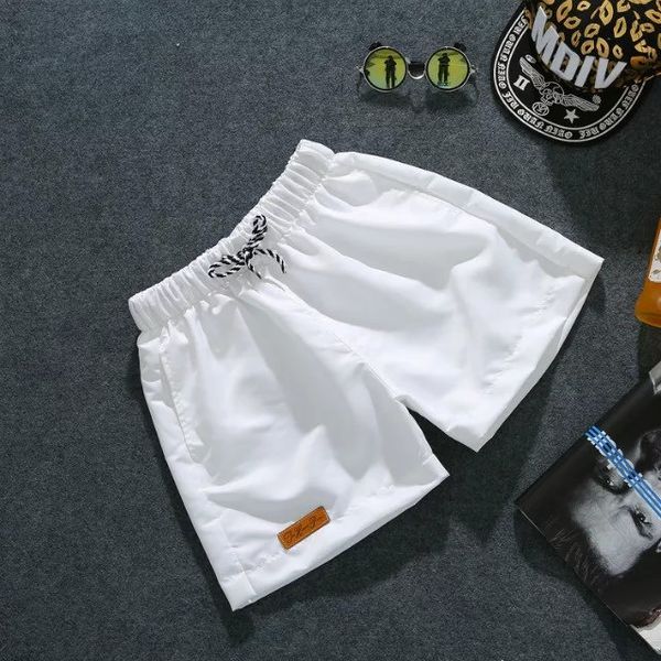 

2017brand clothing men's casual shorts household man shorts pocket g-strings jocks straps inside trunks beach quick-dry, White;black