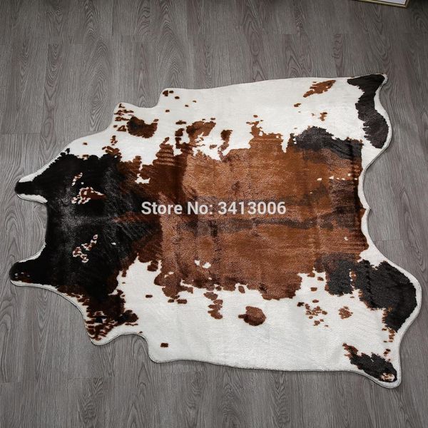 Acquista Tappeto Di Stampa Di Mucca 41x42 Tappeto Di Faux Di Pelle Di Faux Tappeto Di Area Stampata Animale Pelle Di Pecora Di Casa A 13966 Dal