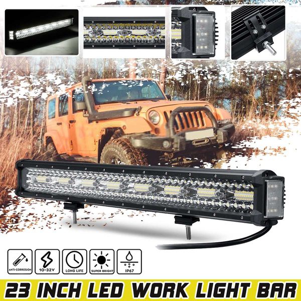 

23inch 176w ip67 work light bar combo driving lamp offroad suv atv utv 4wd