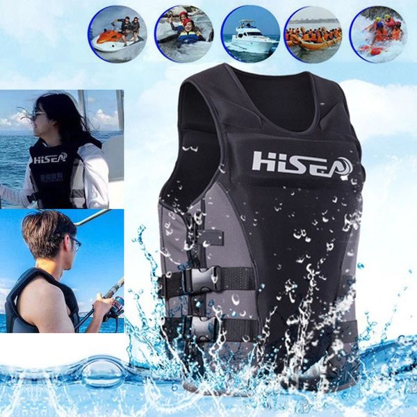 

neoprene profession life vest ce fishing vest surfing drifting motorboat buoyancy life jacket swimming floating clothing