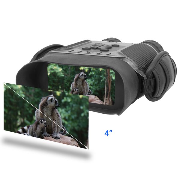 

bestguarder night vision time lapse ipx4 hd охотничий бинокль 400 м большой экран 5x зум 4. 5x40 мм 32 г инфракрасный телескоп монокуляр