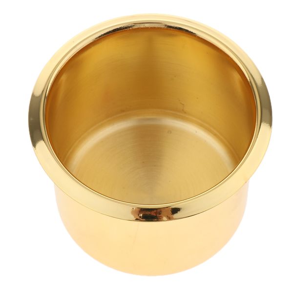 

высокое качество золота алюминиевый капля в держатель питья - 68x55mm / 2,68 х 2,17 дюйма