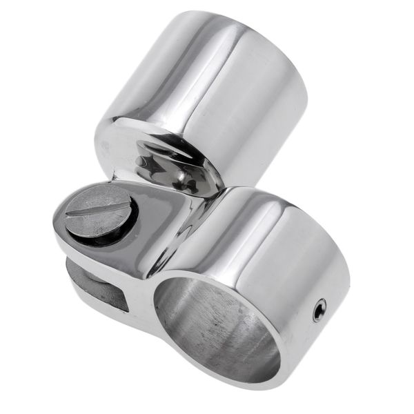 

marine 316 stainless steel 32mm bimini caps external eye end deck hinge