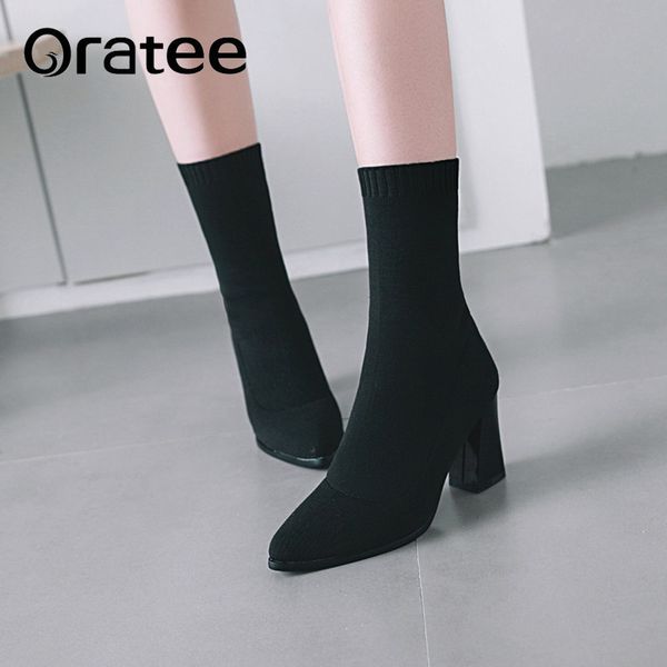 

plus size 36-44 popular young women boots fashion breathable spring and summer brand sneaker comfortable light casual shoes, Black