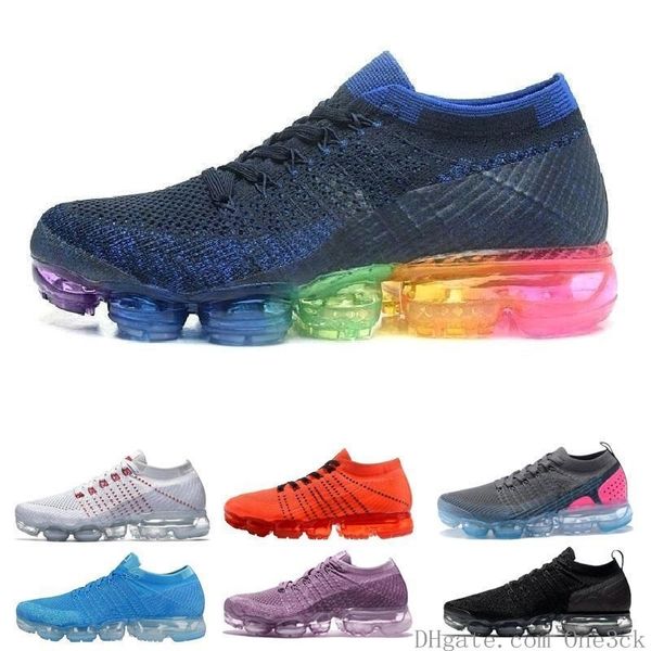 

2019 wholesale new multicolor men women 2.0 2 platinum black white tennis sneakers plyknit trainer casual shoes eur size 36-45