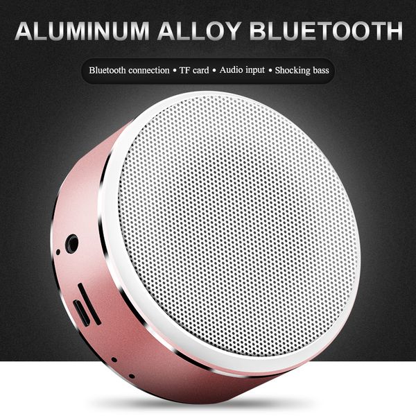 

dhl bluetooth speaker a8 metal mini wireless audio player portable stereo hifi bass loudspeaker for iphone xiaomi android
