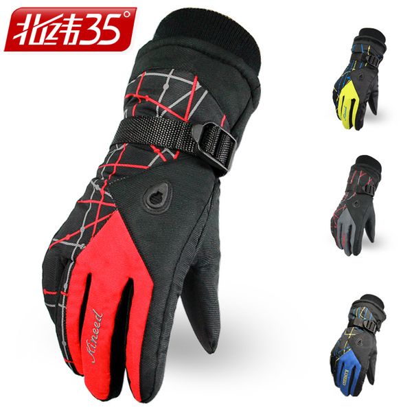 

thermal gloves mens gloves skiing warm gloves mens and womens fashion outdoor wear-resistant non-slip riding spot wholesale