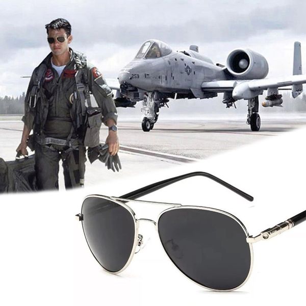 

aviation metail frame quality oversized spring leg alloy men sunglasses polarized design pilot male sun glasses driving, Blue