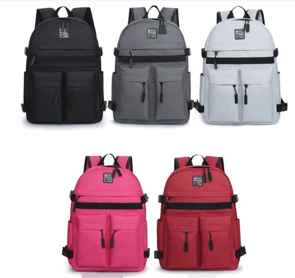 

2020 men backpack business casual double backpack lady solid color oxford cloth computer bag fashion ph-cfy20061637