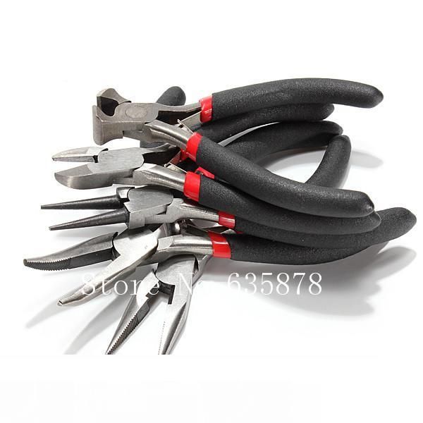 

jewelry plier cutter chain round bent nose beading making repair neclace for pandent jewelry tool kit