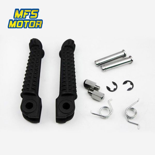 

front rear passenger foot pegs for yamaha yzf r1 r6 r6s bracket footrests footpegs foot rests yzf-r1 yzf-r6