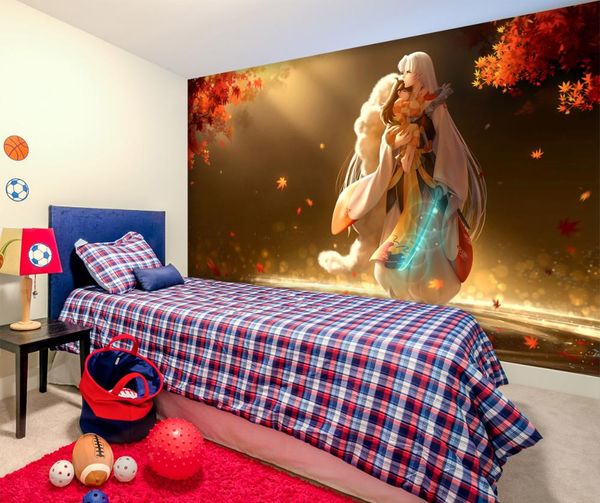 

self-adhesive] 3d inuyasha 677737 japan anime wall paper mural wall print decal murals