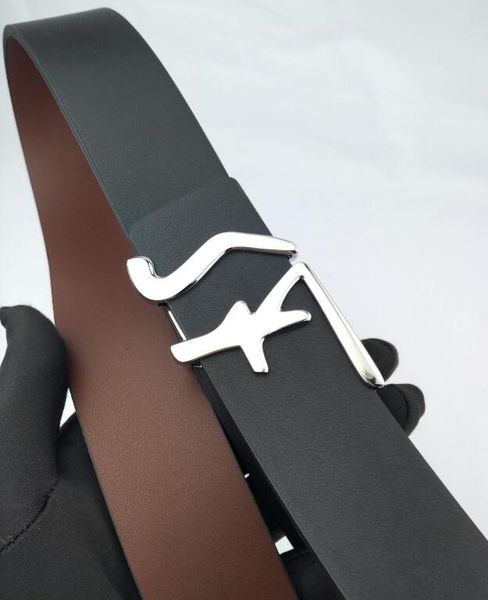 

fashion belts mens woman cowhide belt 8 letter model width 3.8cm tigher snake model width 3.4cm for man womens with box, Black;brown