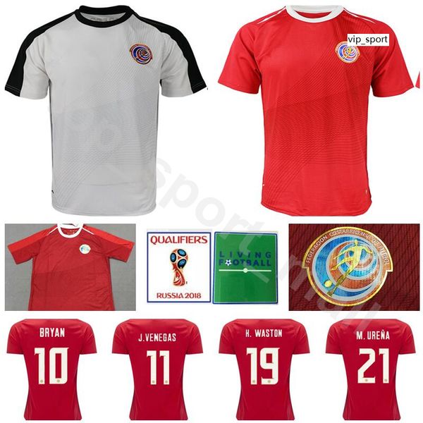 

Soccer Costa Rica Jersey World Cup Goalkeeper Keylor Navas RUIZ BORGES Football Shirt Kit CAMPBELL VENEGAS Red