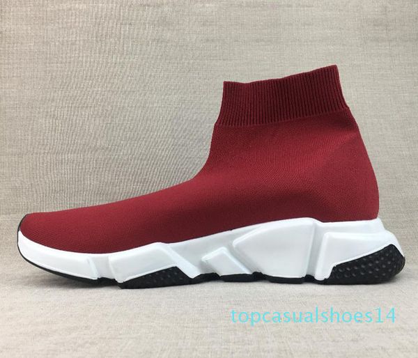 

selling original 2018 women men sock walking shoes black white red speed trainer sports sneakers casual shoe mens 36-47