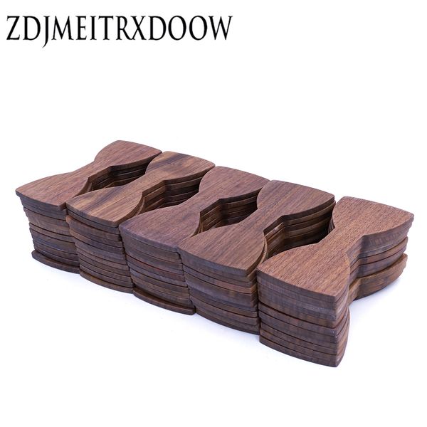 

semi-manufacture 100 pcs wooden bow tie adults size 12cm*5.5cm, Blue;purple