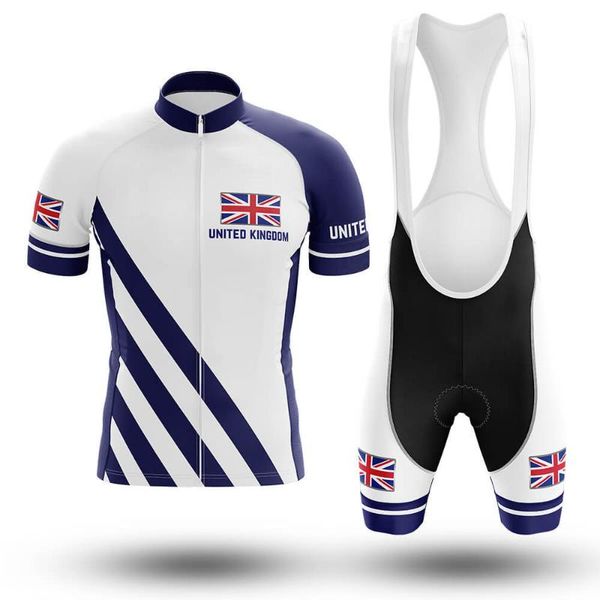 

2020 uk cycling jersey set summer mountain bike clothing pro sportswear suit maillot ropa ciclismo triathlon skinsuit uniform, Black;blue