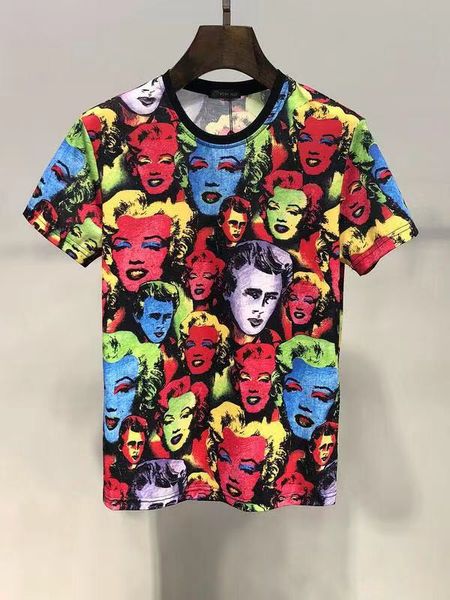 

2019 модельер t-shirt men shortsleeve stretch хлопок tee дизайнер футболка мужская письмо printed марка рубашка casual tops men5, White;black