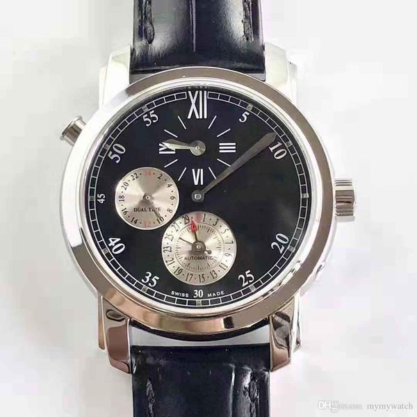

Luxury k11 factory 42005 dual time regulator gmt 39mm v c 1206 automotive 9015 movement men watch apphire cry tal bu ine watche