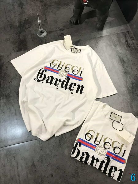 

new arrival brand women mens designer t-shirt with luxury g letter print embroidery short sleeve breathable fashion summer -2xl 6, White;black