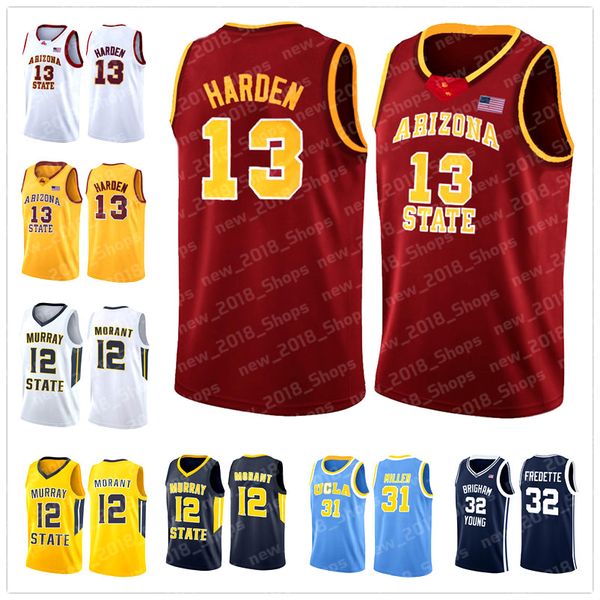 

NCAA 12 Ja Morant 13 harden Arizona State Sun Devils Murray State Racers University 32 Jimmer Fredette Brigham Young Cougars