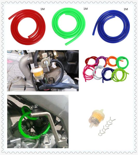 

1m motorcycle parts gas delivery hose gasoline tube rubber for m400 m600 m620 m750 m750ie m900 stripe