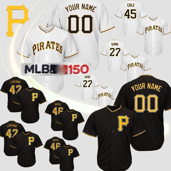 

custom pittsburgh jersey pirates 8 stargell majestic 21 roberto clemente 29 francisco cervelli 6 starling marte 27 kent tek baseball jersey, Blue;black