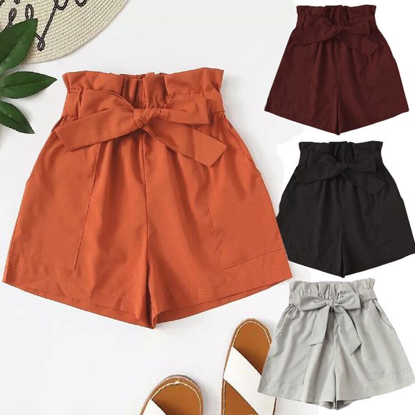 

спортивные шорты женщины шорты летние шорты женщины карманный полиэстер высокой талией длина колена твердая повседневный летний спорт брюки, White;black