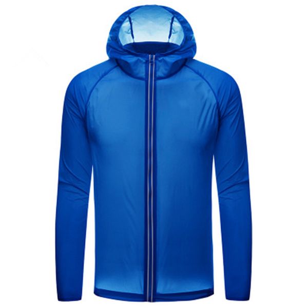 

men's trench coats men sun protection clothing outdoor beach camping skin summer blue black thin quick-dryin models, Tan;black