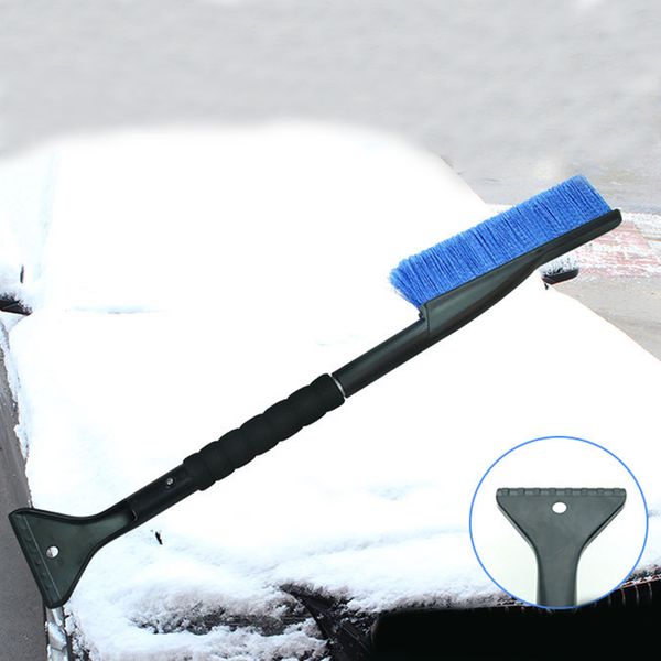 

2 in 1 multi-function car windshield snow shovel winter snow remove frost broom brush ice scraper clean tools