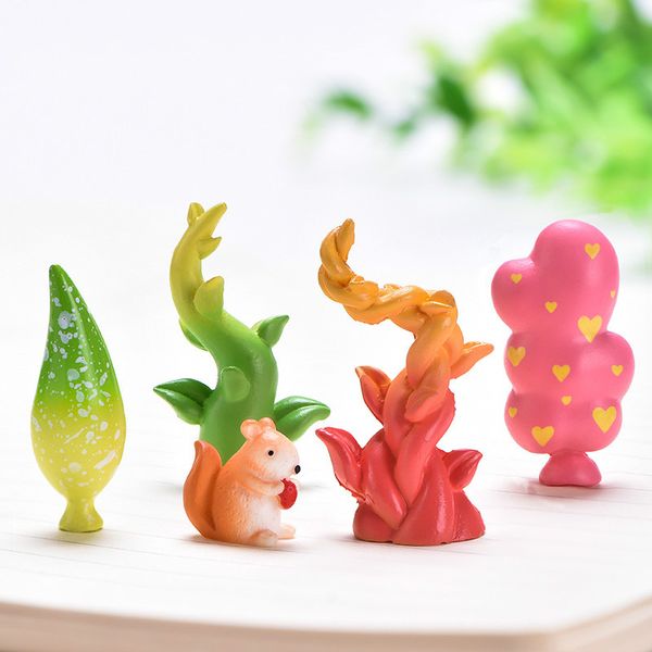 

моделирование завод дерево миниатюрное облако дерево виноградные лозы сказочный сад кактусы горшок декор мини смолы ремесло diy кукольный до