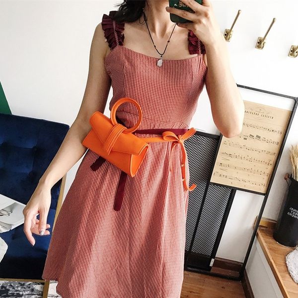 

2020 моды кольцо г-жа сумочка multicolor новая сумка талии корейский сладкая сумка плечо комод