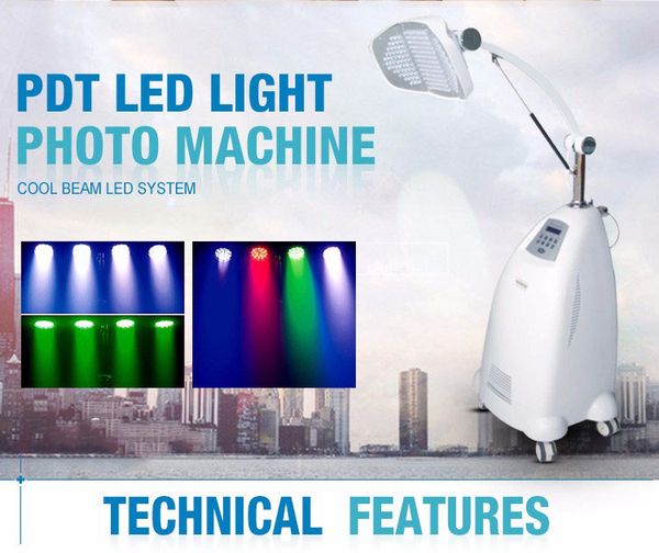 

professional new 7color pdt skin rejuvenation led light therapy pn facial care acne treatment skin tighten beauty salon use instrument